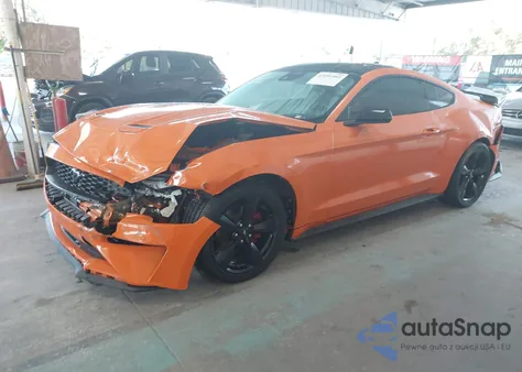 2021 Ford Mustang Ecoboost Fastback z USA, uszkodzony, nr VIN 1FA6P8TH5M5110420